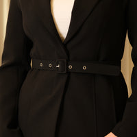Kemerli Blazer Ceket