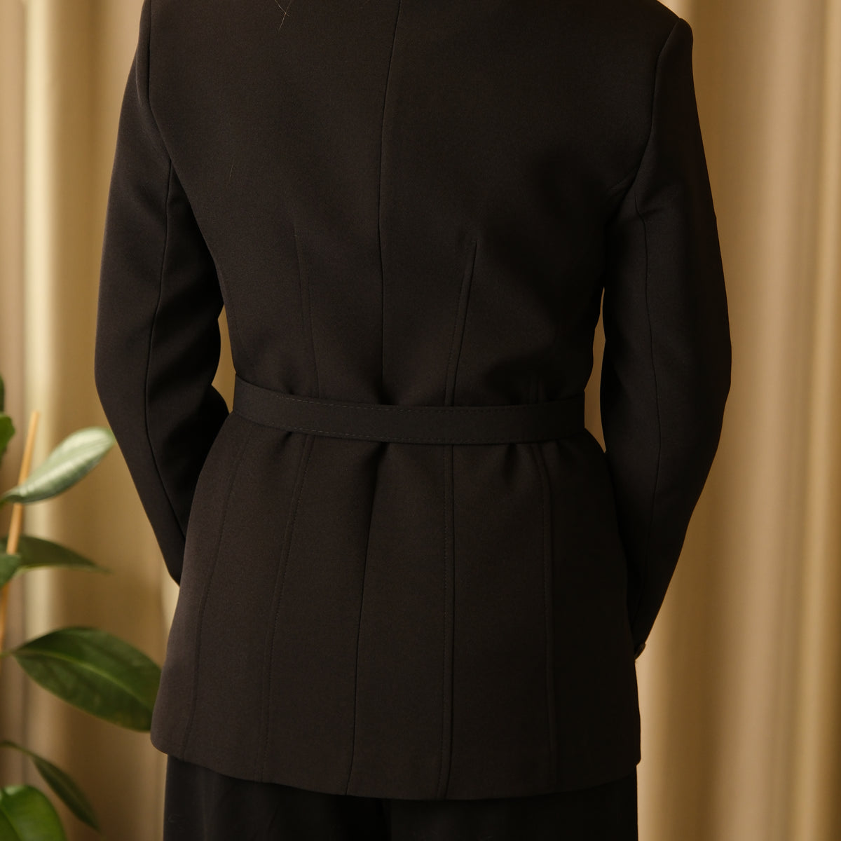 Kemerli Blazer Ceket